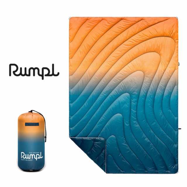 ランプル Rumpl オリジナル パフィー ブランケット ORIGINAL PUFFY BLANKET サンセット フェード SUNSET FADE  1パーソンサイズ 100252702｜au PAY マーケット